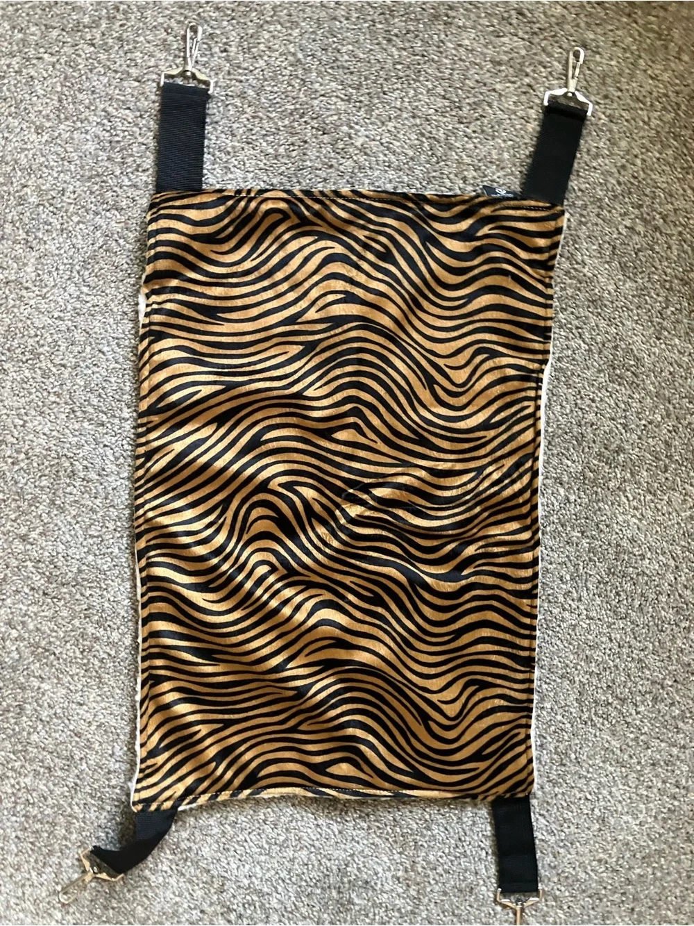 Tiger Print Cat Hanging Hammock NWT